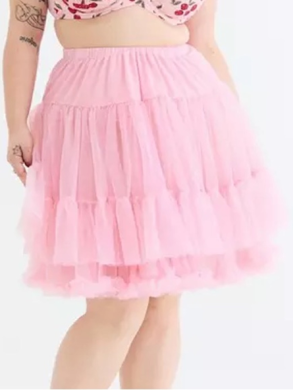 torrid Retro Chic Orchid Pink Crinoline Skirt in Size 0 (12 | Large)